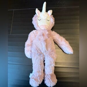Plush Pink Unicorn kin Toy slumberkins pink minky stuffed animal stuffy